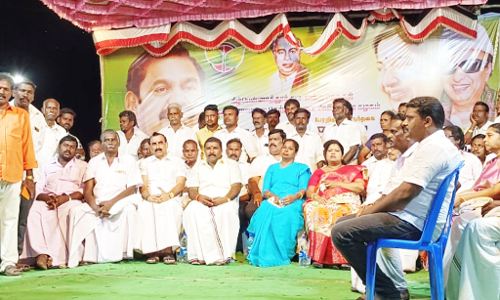 அண்ணாவின் 114-வது பிறந்தநாள் விழா பொதுக்கூட்டம்