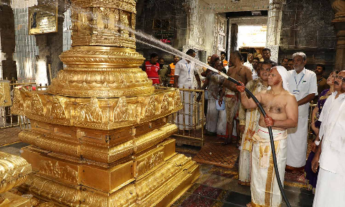 திருப்பதியில் இன்று ஆழ்வார் திருமஞ்சனம்: 6 மணி நேரம் தரிசனம் நிறுத்தம்