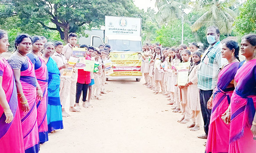 அரசு பள்ளியில் ஊட்டச்சத்து மாத விழா