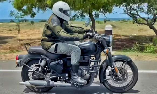 இணையத்தில் லீக் ஆன புதிய புல்லட் 350 ஸ்பை படங்கள்