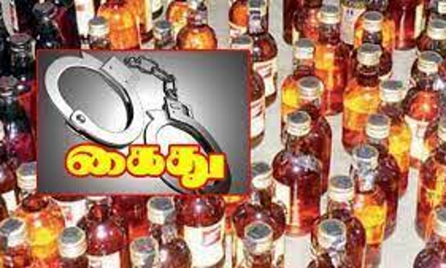 மது விற்ற முதியவர் கைது