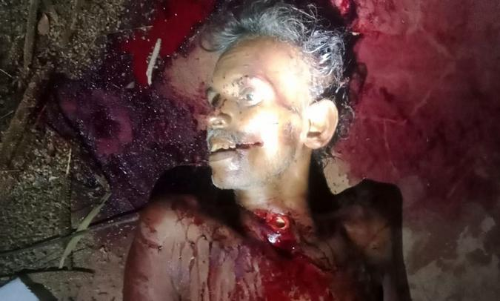 ஸ்ரீமுஷ்ணம் அருகே விவசாயி வெட்டிக் கொலை