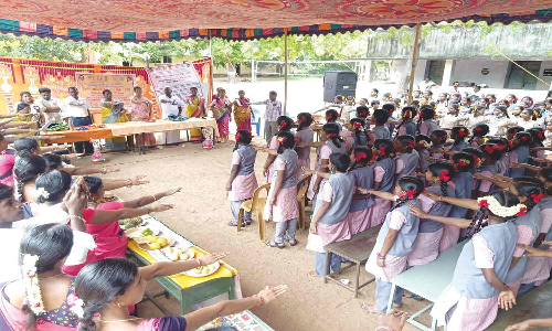 ஊட்டச்சத்து மாத விழா விழிப்புணர்வு