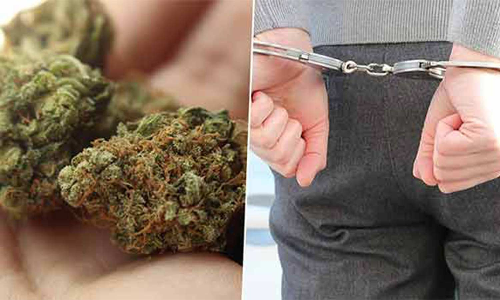 கம்பத்தில் கஞ்சா வியாபாரி கைது