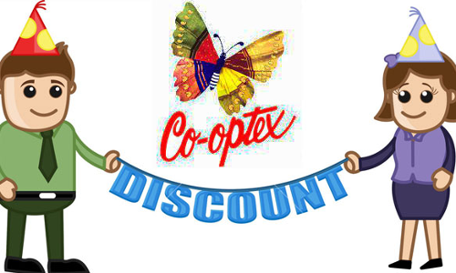கோ-ஆப்டெக்ஸ் சிறப்பு தள்ளுபடி விற்பனை