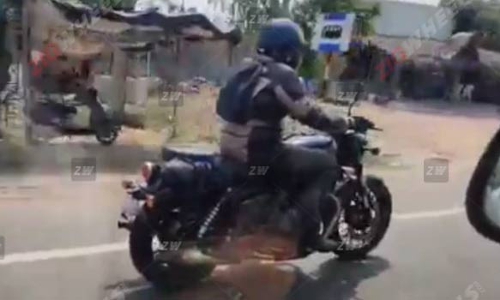 இணையத்தில் லீக் ஆன ராயல் என்பீல்டு ஷாட்கன் 650 ஸ்பை படங்கள்