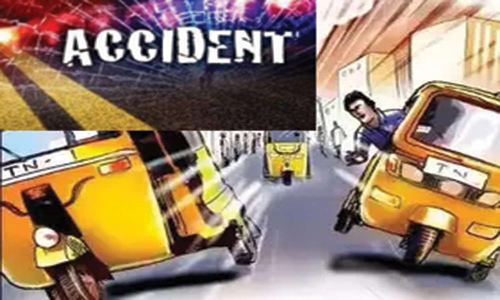 ஆட்டோ மோதி தொழிலாளி படுகாயம்