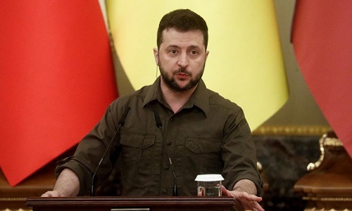 உக்ரைன் மக்களை கொன்ற ரஷியாவிற்கு தண்டனை வழங்க வேண்டும்- ஐ.நா.கூட்டத்தில் ஜெலன்ஸ்கி வலியுறுத்தல்