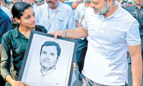 காங்கிரஸ் தலைவர் பதவிக்கு தேர்தல் நடப்பது நல்ல விஷயம்: ராகுல் காந்தி கருத்து