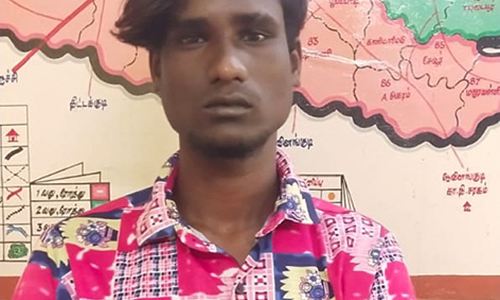 வேப்பூர் அருகே கஞ்சா விற்க முயன்ற வாலிபர் கைது