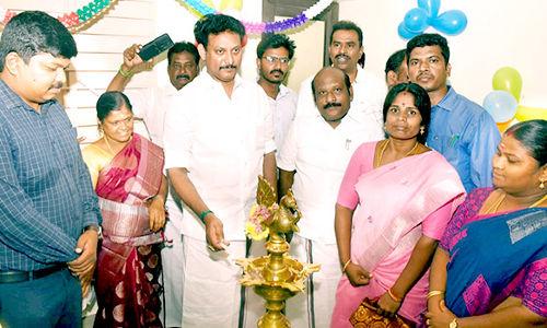 கபிஸ்தலம் ஊராட்சியில் வருவாய் ஆய்வாளர் அலுவலகம்- அமைச்சர் திறந்து வைத்தார்