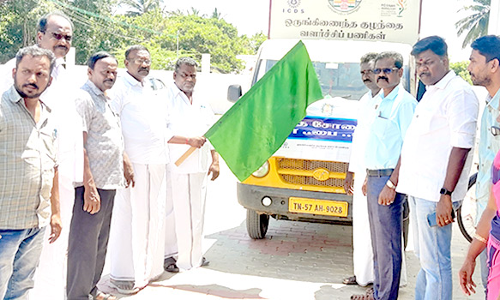 ஊட்டச்சத்து விழிப்புணர்வு வாகன பிரச்சாரம் தொடக்கம்