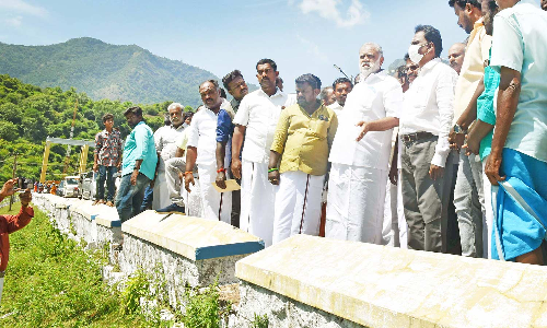 மருதாநதி அணையில் இருந்து முதல்போக சாகுபடிக்கு தண்ணீர் திறப்பு