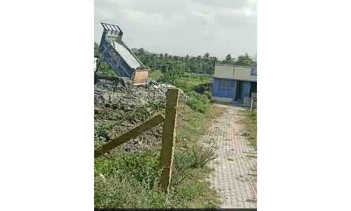 சூளகிரி அருகே குருமசப்படி கிராமத்தில்  கிரானைட் கழிவுகளால் குழந்தைகளுக்கு பாதிப்பு