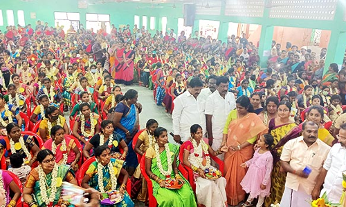 சமுதாய வளைகாப்பு விழா