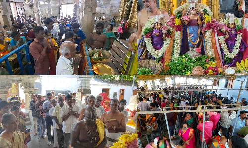 புரட்டாசி முதல் சனிக்கிழமை வழிபாடு - திருப்பூர் பெருமாள் கோவில்களில் பக்தர்கள் குவிந்தனர்