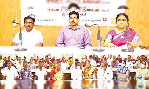 மத்திய, மாநில காப்பீட்டு திட்டங்களின் மூலம் 5,504 பேருக்கு ரூ.5½ கோடியில் மருத்துவ சிகிச்சைகள் - கலெக்டர் தகவல்