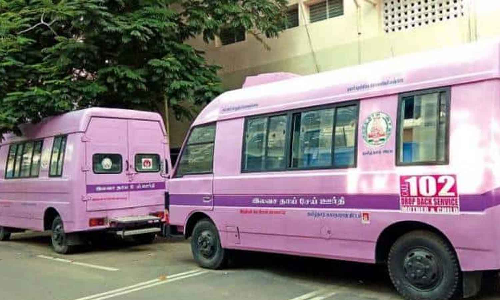 தாராபுரம் அரசு ஆஸ்பத்திரியில் ஆம்புலன்ஸ் சேவை-  அமைச்சர் தொடங்கி வைத்தார்