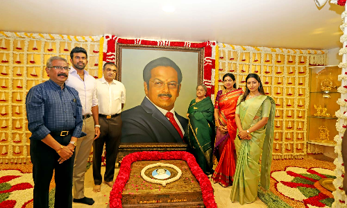 இன்று 87-வது பிறந்தநாள்: டாக்டர் பா.சிவந்தி ஆதித்தனார் நினைவு இல்லத்தில் அமைச்சர்கள்-கட்சி தலைவர்கள் மரியாதை