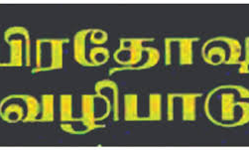 கோவிலில்களில் பிரதோஷ வழிபாடு