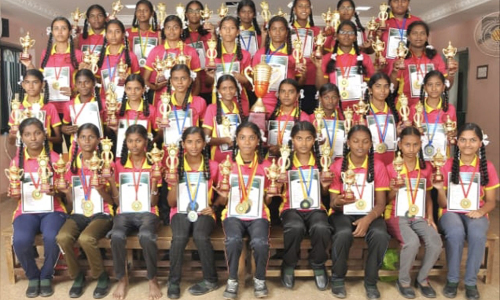 தடகளப் போட்டியில் ஸ்ரீ கலைவாணி பள்ளி சாம்பியன்