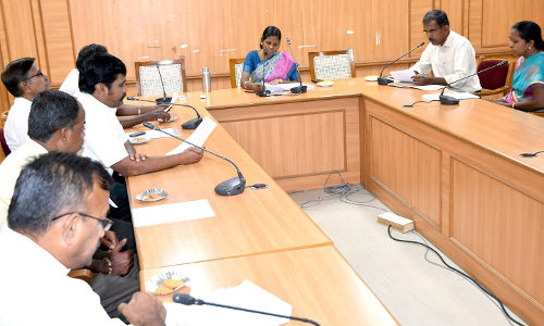 வாக்குச்சாவடி மறுசீரமைப்பு தொடர்பாக அனைத்து கட்சியினர் பங்கேற்ற ஆலோசனை கூட்டம்