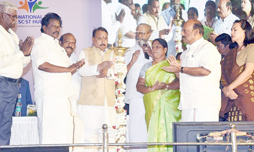 வலுவான இந்தியாவை உருவாக்குவதில் தொழில் நிறுவனங்கள் முக்கிய பங்கு வகிக்கின்றன- மத்திய இணை மந்திரி பேச்சு