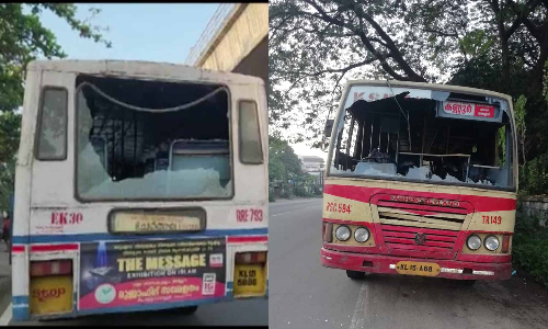 கேரளாவில் பாப்புலர் பிரண்ட் ஆப் இந்தியா பந்த்- வன்முறையில் 70 பஸ்கள் சேதம், ரூ.45 லட்சம் இழப்பு