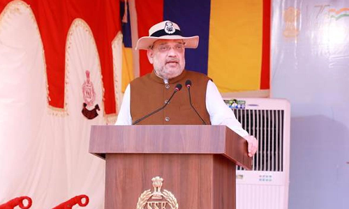 எல்லைகளின் பாதுகாப்பிற்கு தொழில்நுட்பம் முக்கியமானது-  உள்துறை மந்திரி அமித்ஷா