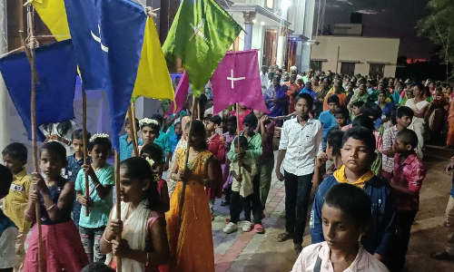 ஆலங்குடி புனித அந்தோணியார் ஆலய  ஆண்டு திருவிழா கொடியேற்றம்