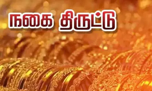 வீட்டில் தனியாக இருந்த பெண்ணிடம் கத்தியை காட்டி நகையை பறித்த வாலிபர்