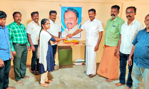 சுரண்டையில்  டாக்டர் பா.சிவந்தி ஆதித்தனார் பிறந்தநாள் விழா