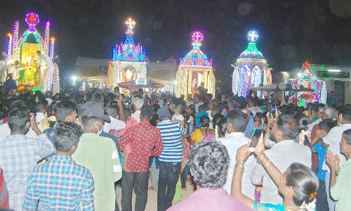 புனித வியாகுல அன்னை ஆலய தேர்பவனி