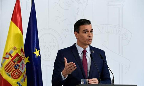 ஐ.நா.சபை கூட்டத்தில் பங்கேற்ற நிலையில், ஸ்பெயின் பிரதமருக்கு கொரோனா பாதிப்பு