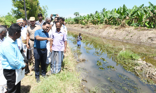 கண்மாய்களை சீரமைக்க அதிகாரிகளுக்கு உத்தரவு