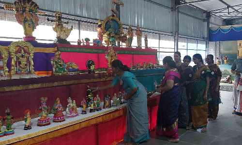 திருவள்ளூர் வீரராகவ பெருமாள் கோவிலில் நவராத்திரி விழா