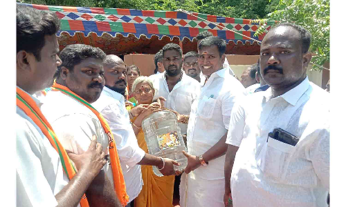 குடிநீர் சுத்திகரிப்பு நிலையம்- அமைச்சர்  சாய். ஜெ.சரவணன் குமார் திறந்து வைத்தார்