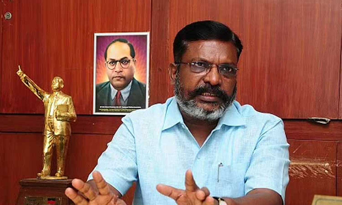 ஆர்.எஸ்.எஸ் ஊர்வலத்துக்கு அனுமதி வழங்கியதை எதிர்த்து சென்னை ஐகோர்ட்டில் திருமாவளவன் மனுதாக்கல்