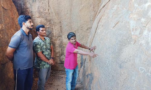 பழமையான பாறை ஓவியங்கள் கண்டுபிடிப்பு