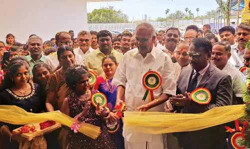 டி.டி.என்.குழுமத்தின் சார்பில் வள்ளியூரில் புதிய பெண்கள் கலைக்கல்லூரி - சபாநாயகர் அப்பாவு திறந்து வைத்தார்