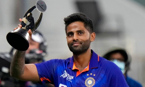 டி20 கிரிக்கெட் தரவரிசையில் சூர்யகுமார் 2-வது இடத்துக்கு முன்னேற்றம்