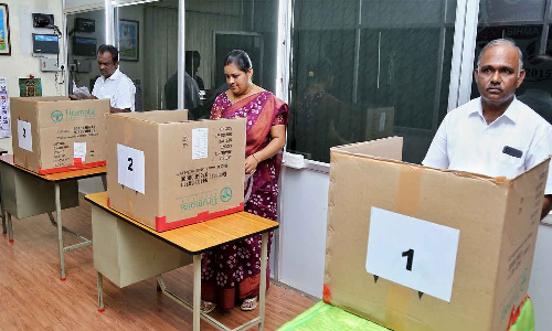 விறுவிறுப்பாக நடந்த  தென்னிந்திய பனியன் உற்பத்தியாளர் சங்க தேர்தல்