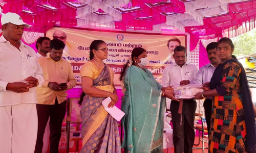 மக்கள் தொடர்பு முகாமில் 76 பேருக்கு 4.33 லட்சத்தில் நலத்திட்ட உதவிகள்