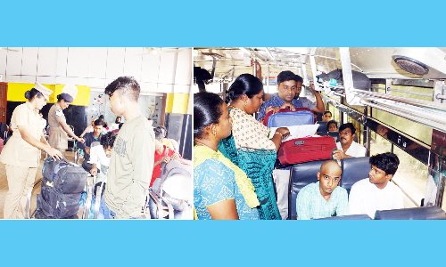 ஆந்திர எல்லையோர சோதனை சாவடிகளில் தீவிர கண்காணிப்பு