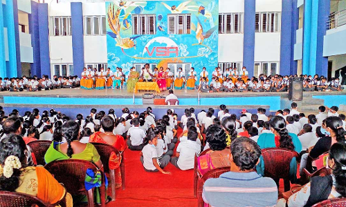 வி.எஸ்.ஆர். இன்டர்நேஷனல் பள்ளியில் விஜயதசமி சிறப்பு மாணவர் சேர்க்கை - 2 நாட்கள் நடக்கிறது