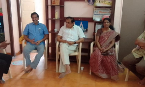 திருச்சியில் நலிந்தோர் நலவாழ்வு சங்க கூட்டம்