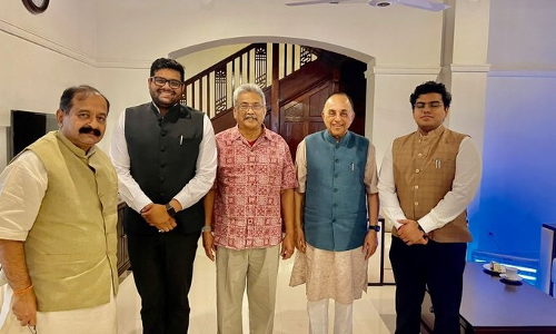 ராஜபக்சே சகோதரர்களை சந்தித்தார் சுப்ரமணிய சாமி