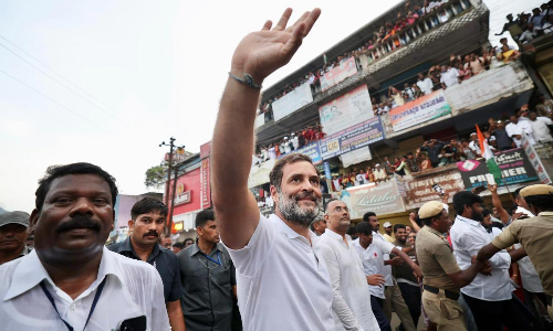 கர்நாடகாவில் இன்று பாத யாத்திரை தொடங்கிய ராகுல்காந்தி