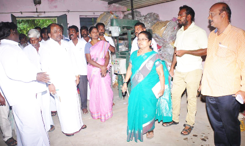 புதுப்பாளையம் பேரூராட்சியில் சரவணன் எம்.எல்.ஏ. திடீர் ஆய்வு