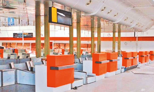 சென்னை விமான நிலைய புதிய முனையத்தில் பயணிகள் பாதுகாப்பு சோதனைக்காக 140 கவுண்ட்டா்கள் அமைப்பு